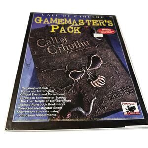 Call of Cthulhu Gamemasters Pack: d20 Horror Roleplaying 8801 Dustin Wright